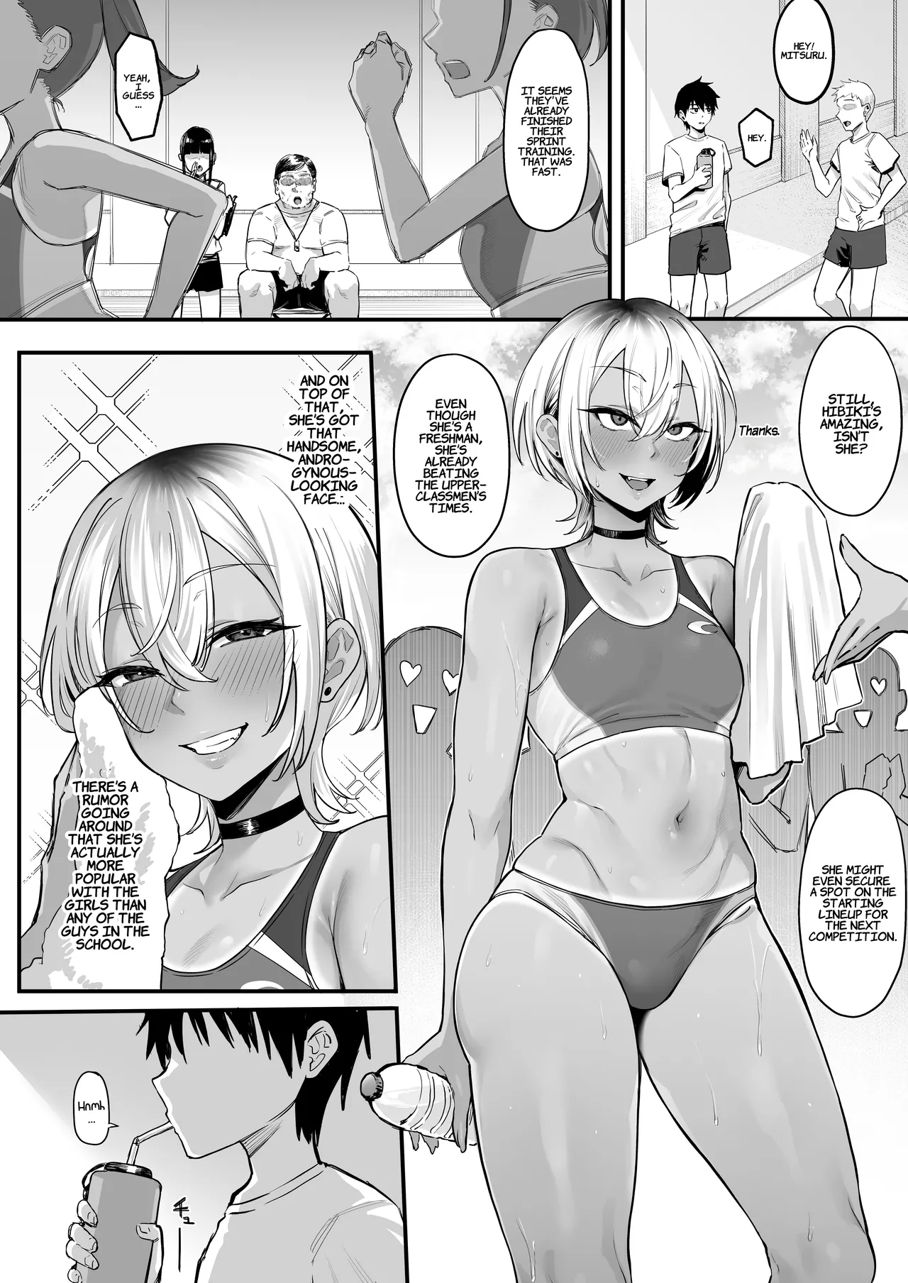Hentai Manga Comic-The Secret Thing My Tomboyish Childhood Friend From The Track Team Does That She Can't Tell Anyone About.-Read-3